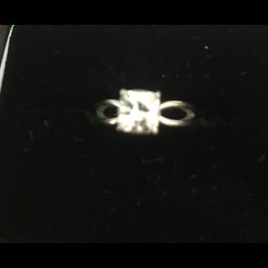 Moissanite ring